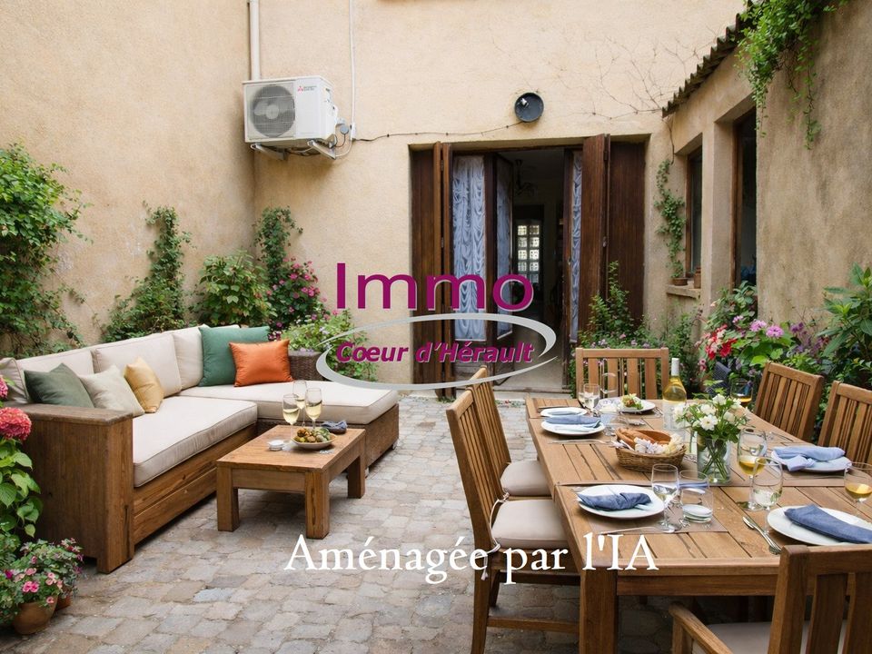 Landsbyhus i Saint-André-de-Sangonis, Herault - foto 1