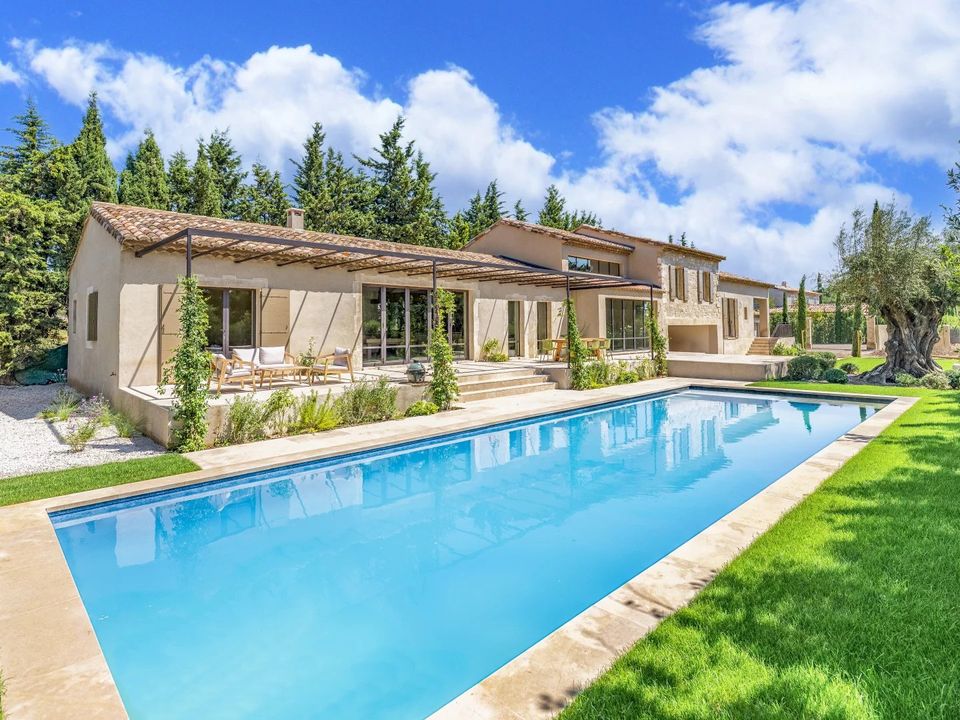 Villa i Maussane-les-Alpilles, Bouches-du-Rhone - foto 1