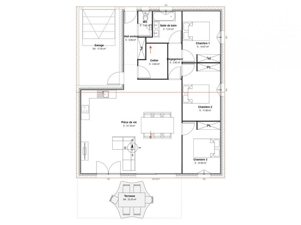 Villa i Chamaret, Drome - bilde 2