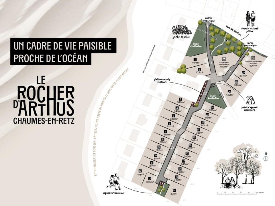 Helårsgrund i Chaumes-en-Retz, Loire-Atlantique - foto 3