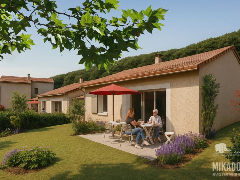 Villa a Saint-Symphorien-sous-Chomérac, Ardeche - foto 1