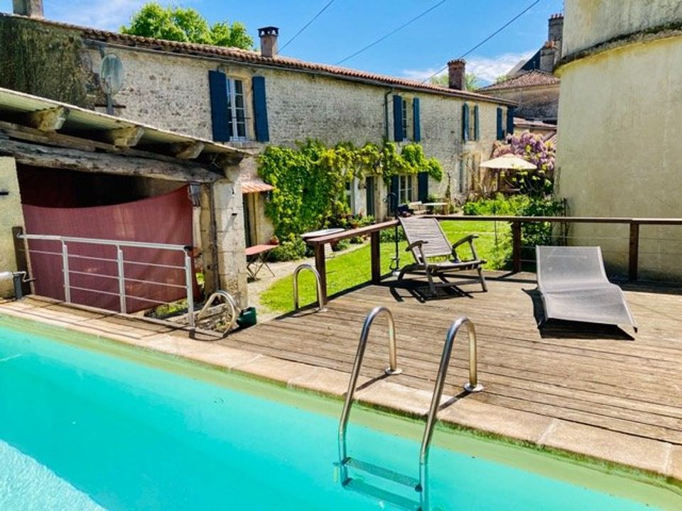 Landejendom i Mazeray, Charente-Maritime - foto 2