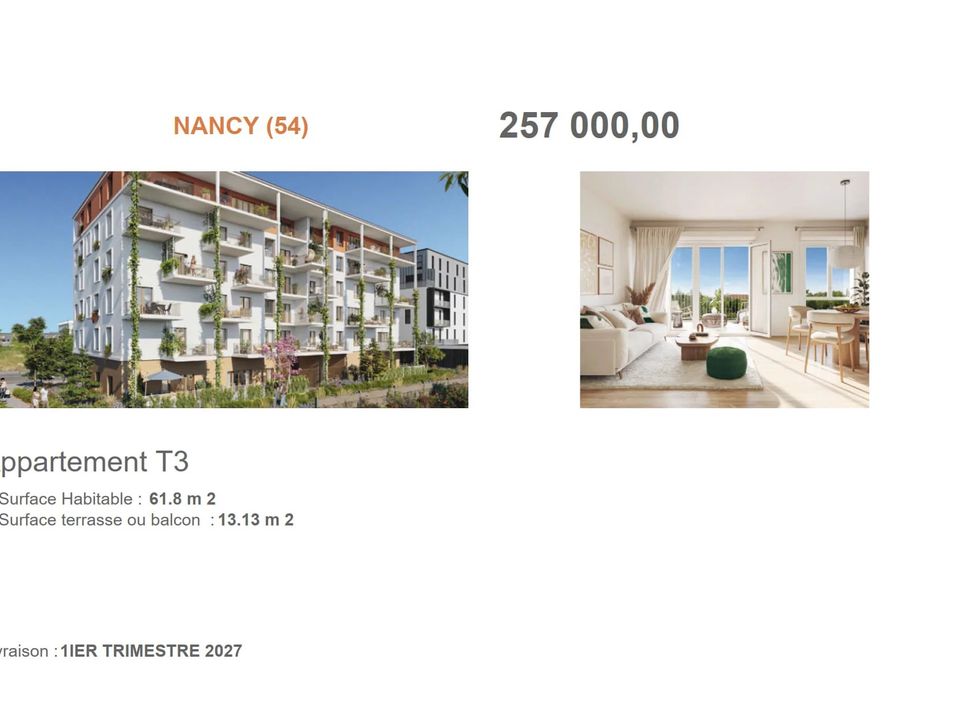 Lejlighed i Nancy, Meurthe-et-Moselle - foto 3