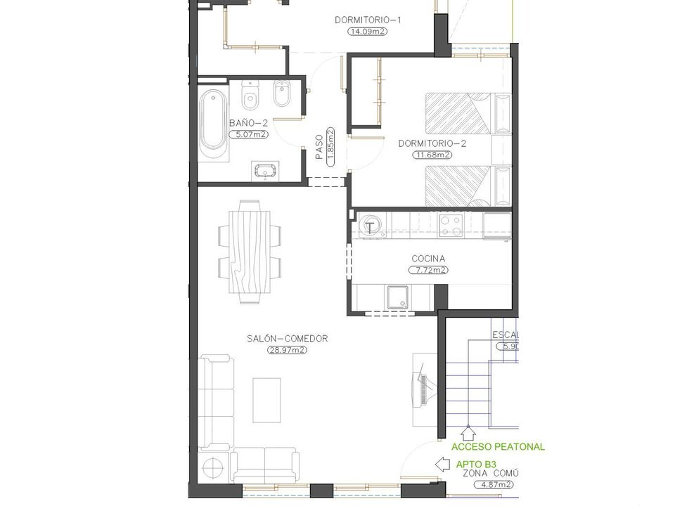 Appartement in Las Herrerias, Almeria - foto 5
