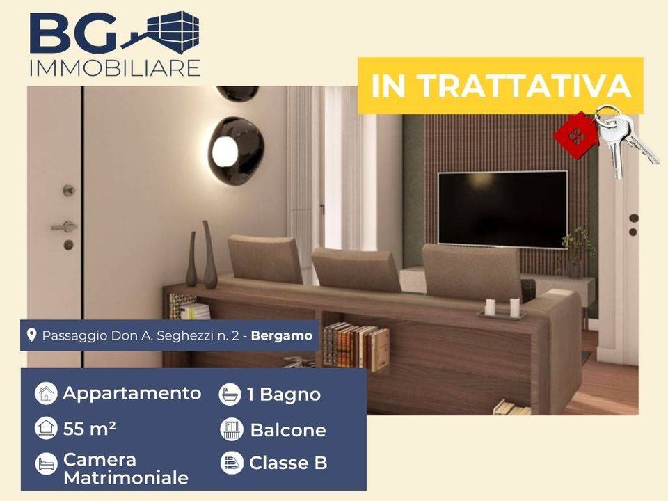 Lejlighed i Bergamo, Bergamo - foto 1
