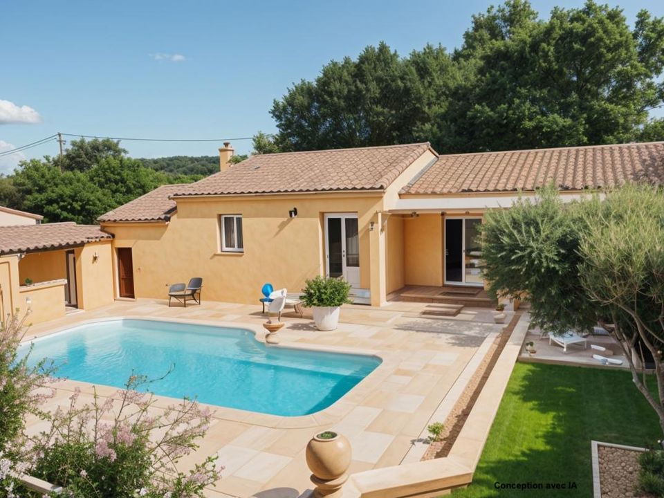 Villa i Saint-Didier, Vaucluse - bilde 4