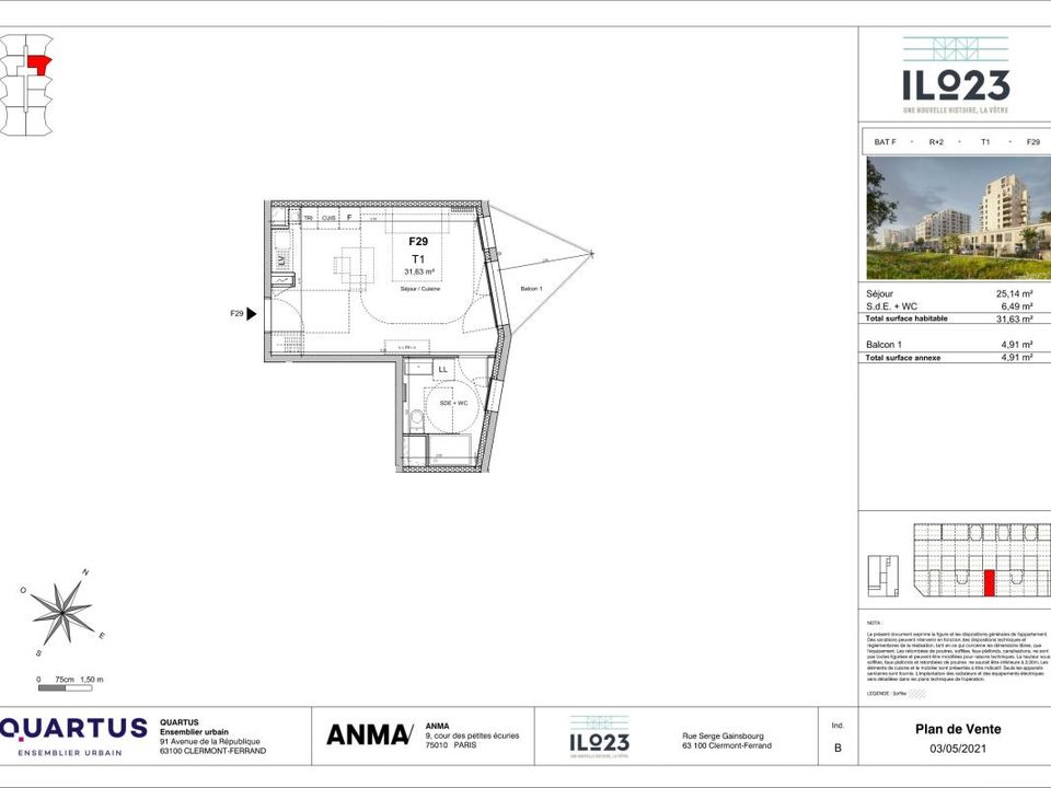 Apartment in Clermont-Ferrand, Puy-de-Dome - photo 5