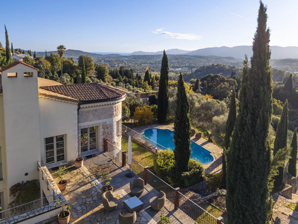 Villa i Grasse, Alpes-Maritimes - bilde 1