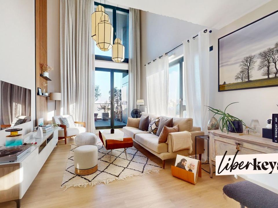 Duplex i Asnières-sur-Seine, Hauts-de-Seine - foto 1