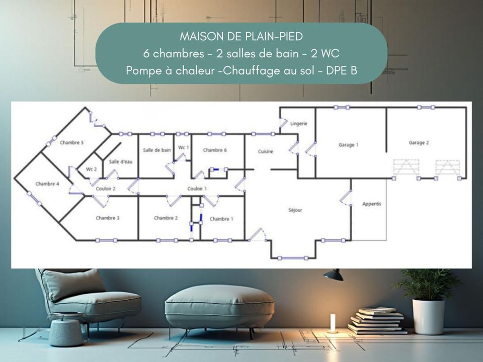 Villa i Barbechat, Loire-Atlantique - foto 5