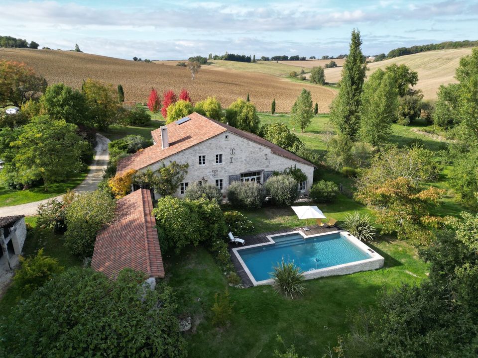 Herregård i Saint-Mezard, Gers - bilde 1