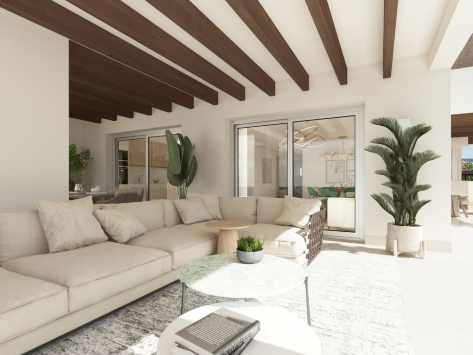 Penthouse i Benahavis, Malaga - foto 1