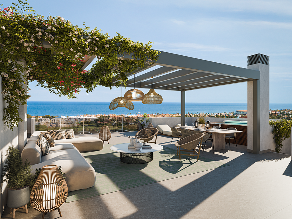 Penthouse i Casares, Malaga - foto 1