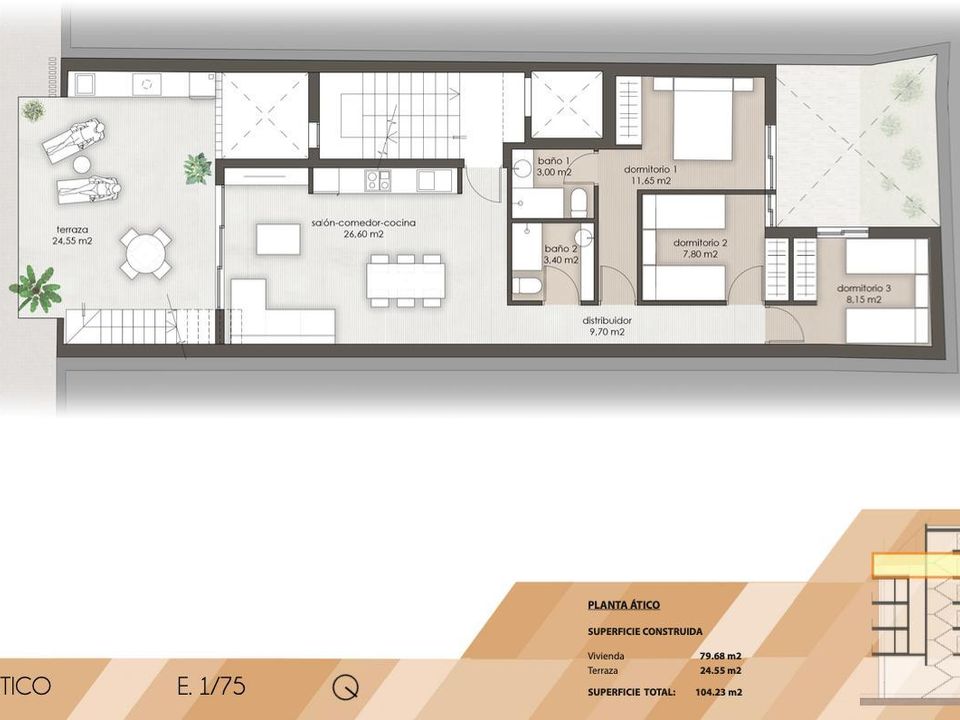 Penthouse i Santa Pola, Alicante - foto 3