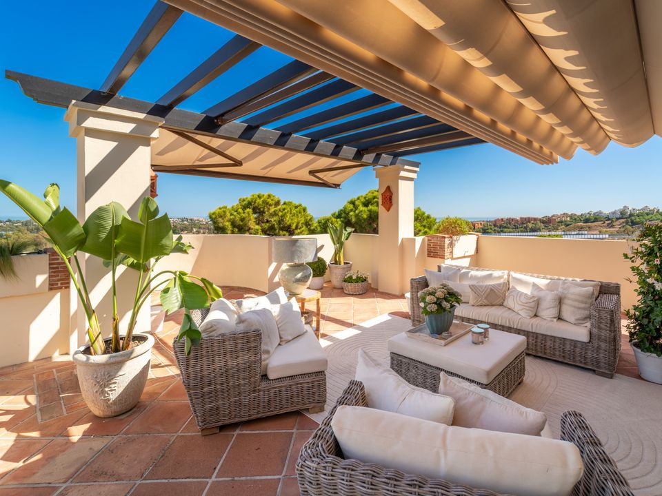 Penthouse i Benahavis, Malaga - foto 1