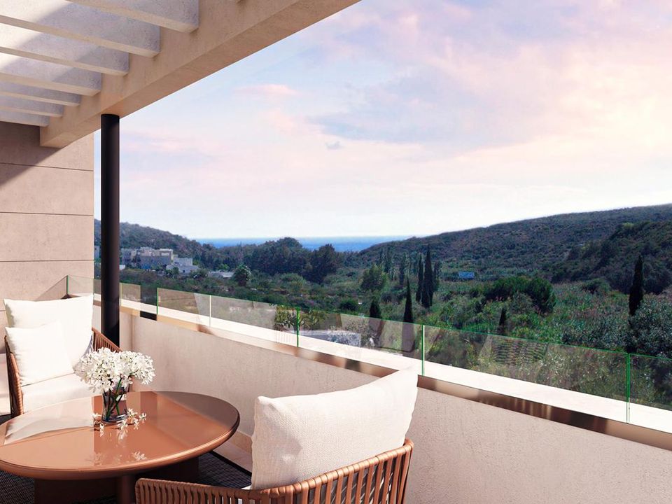 Penthouse i Casares, Malaga - foto 1