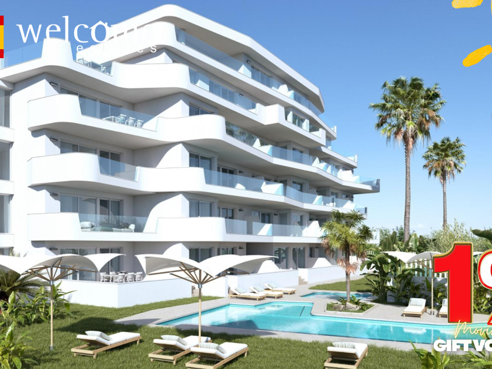 Leilighet i Mil Palmeras, Alicante - bilde 1