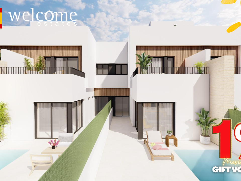 Rækkehus i Santiago De La Ribera, Murcia - foto 1