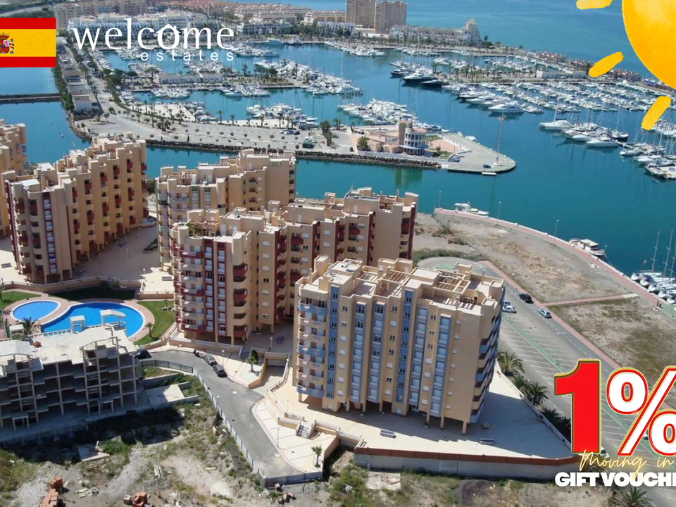 Lejlighed i La Manga Del Mar Menor, Murcia - foto 1