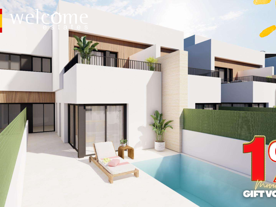 Rækkehus i Santiago De La Ribera, Murcia - foto 1
