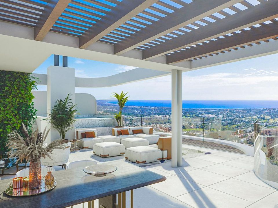 Penthouse i Benahavis, Malaga - foto 1