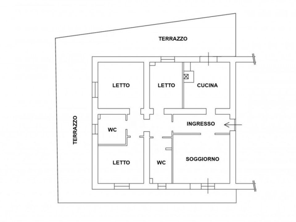 Lejlighed i Villa Santa Lucia, Frosinone - foto 4