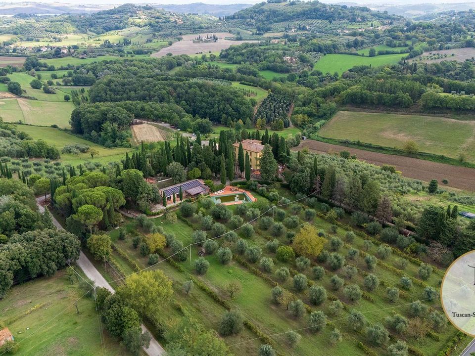 Villa i Chiusi, Siena - bilde 3