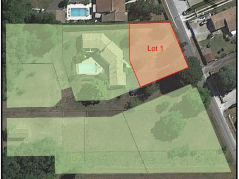 Helårsgrund i Izon, Gironde - foto 1