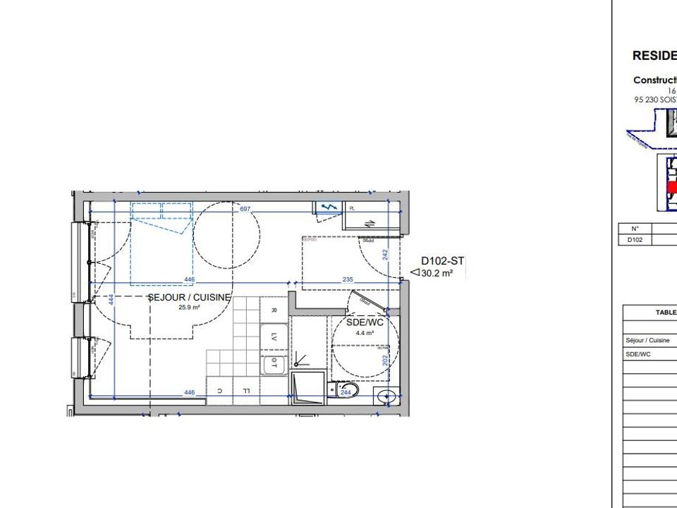 Studio i Soisy-sous-Montmorency, Val-d'Oise - bilde 4