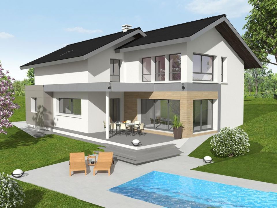 Villa i Fillinges, Haute-Savoie - foto 1