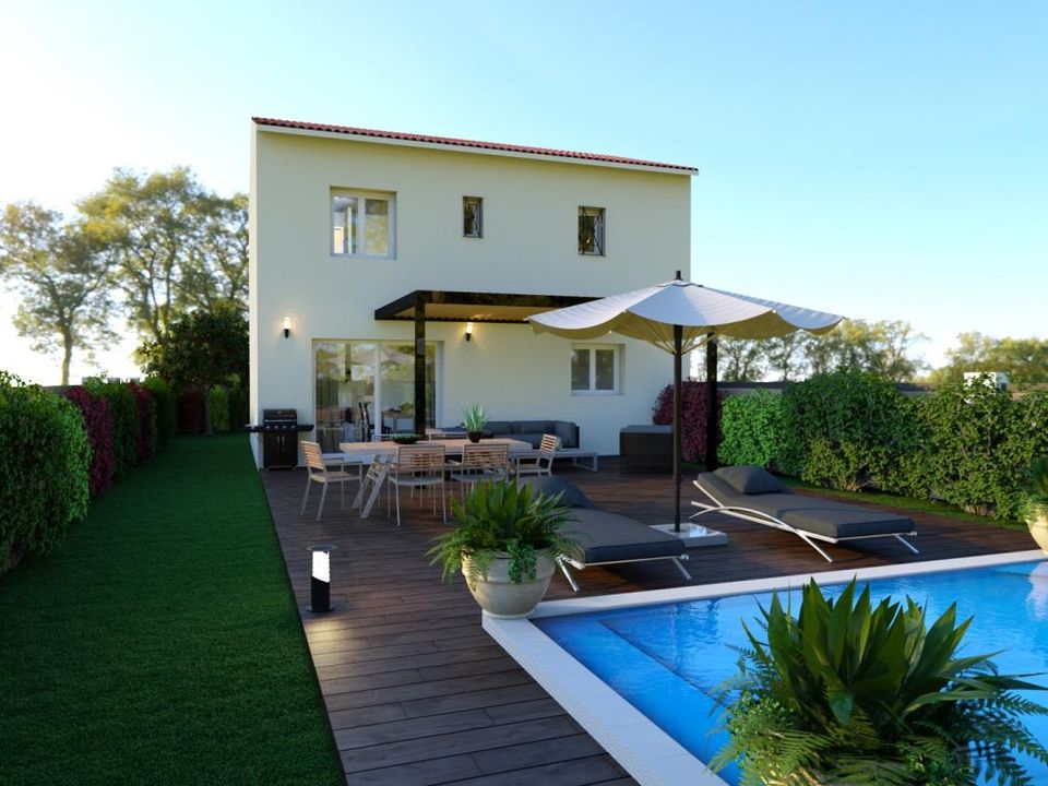 Villa i Saint-Jean-Lasseille, Pyrenees-Orientales - foto 2