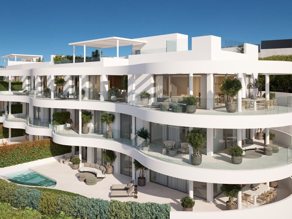Penthouse i Benahavis, Malaga - foto 1
