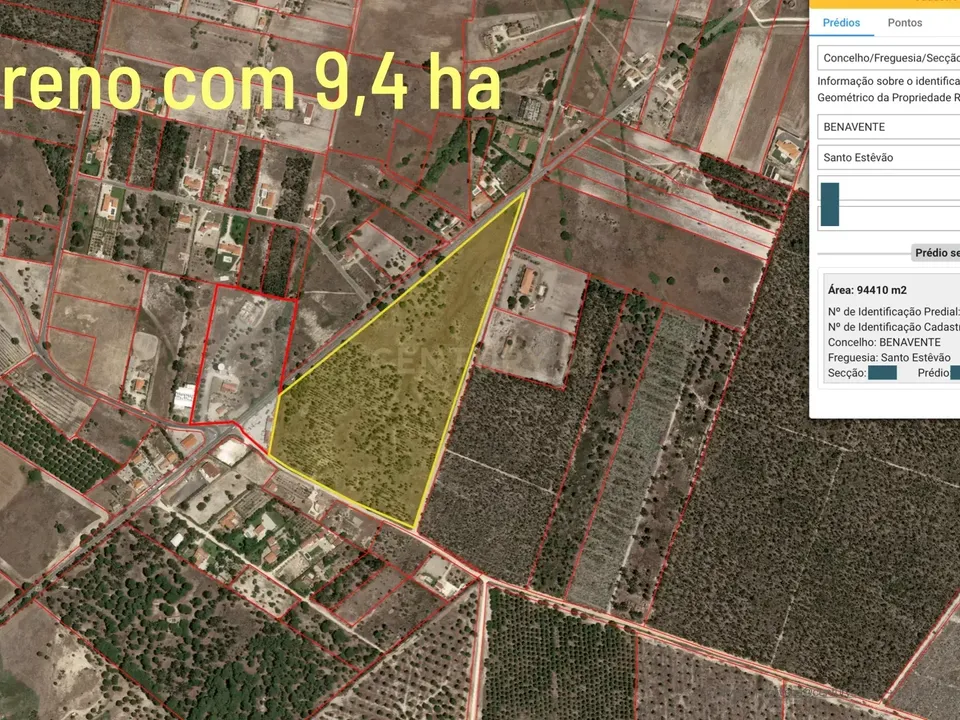 Helårsgrund i Benavente, Santarem - foto 1
