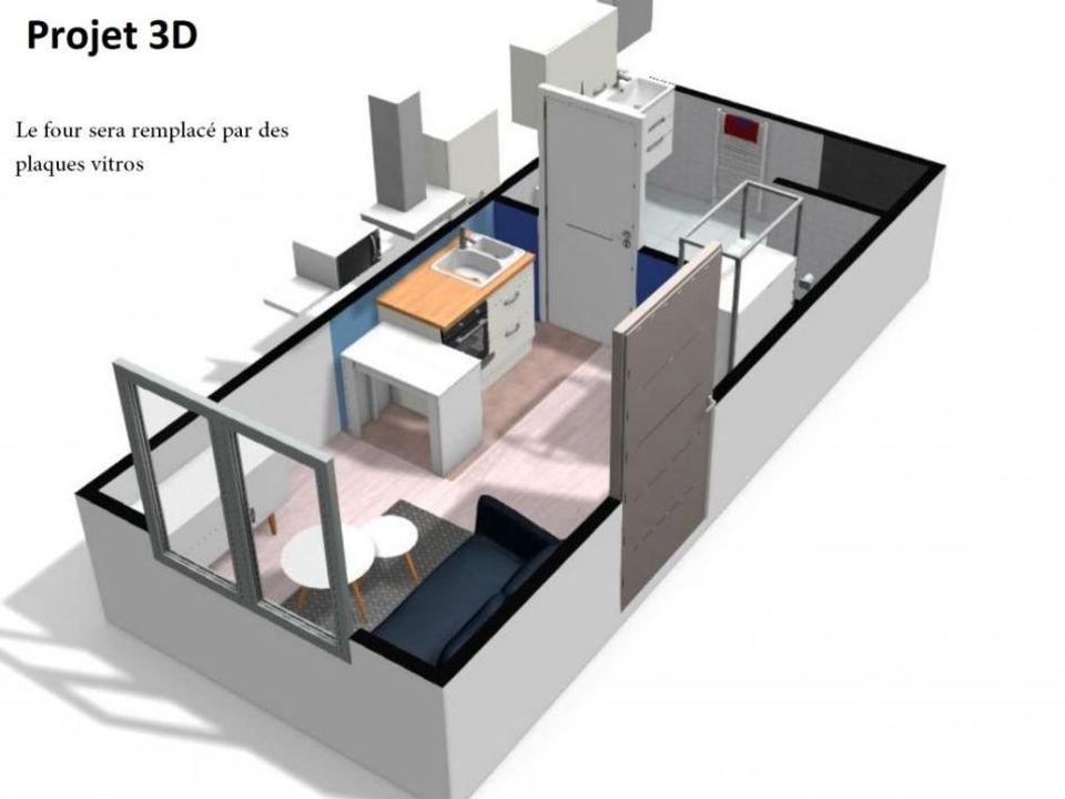 Studio i Perpignan, Pyrenees-Orientales - bilde 1