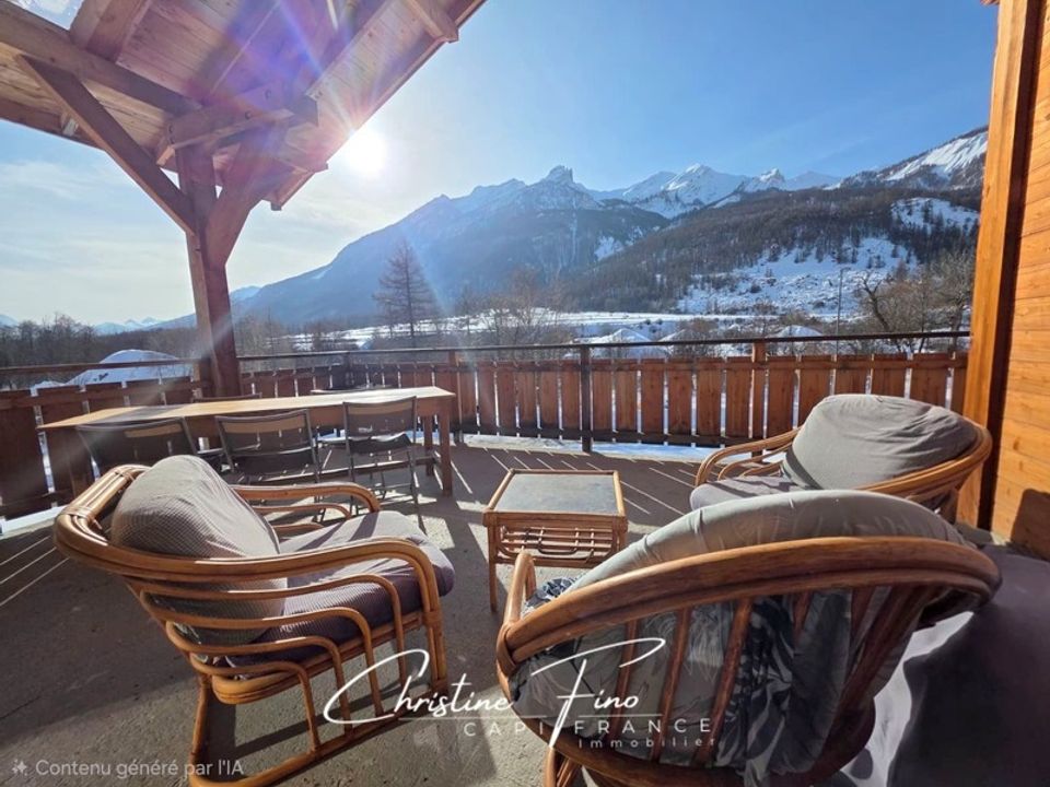 Villa i Le Monetier-les-Bains, Hautes-Alpes - bilde 1