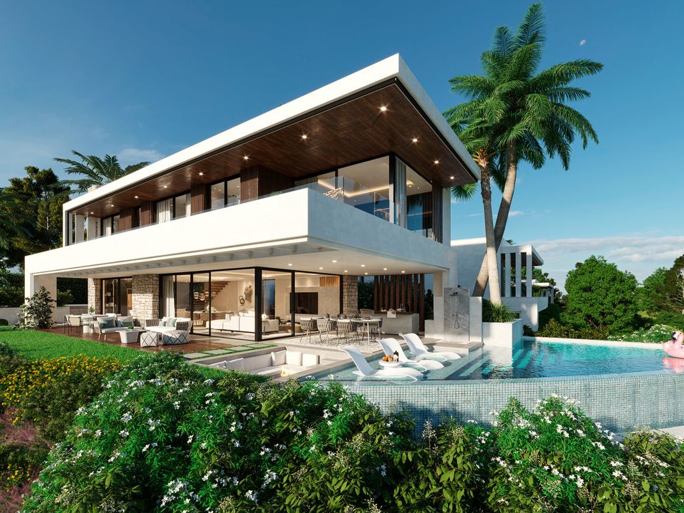 Villa i Benalmadena, Malaga - foto 1