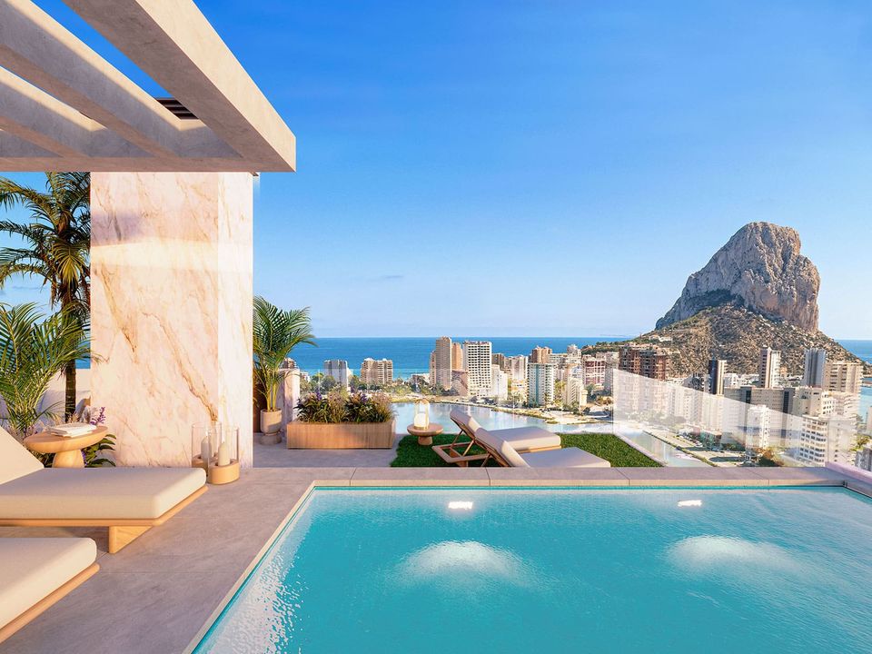 Penthouse i Calpe, Alicante - foto 1