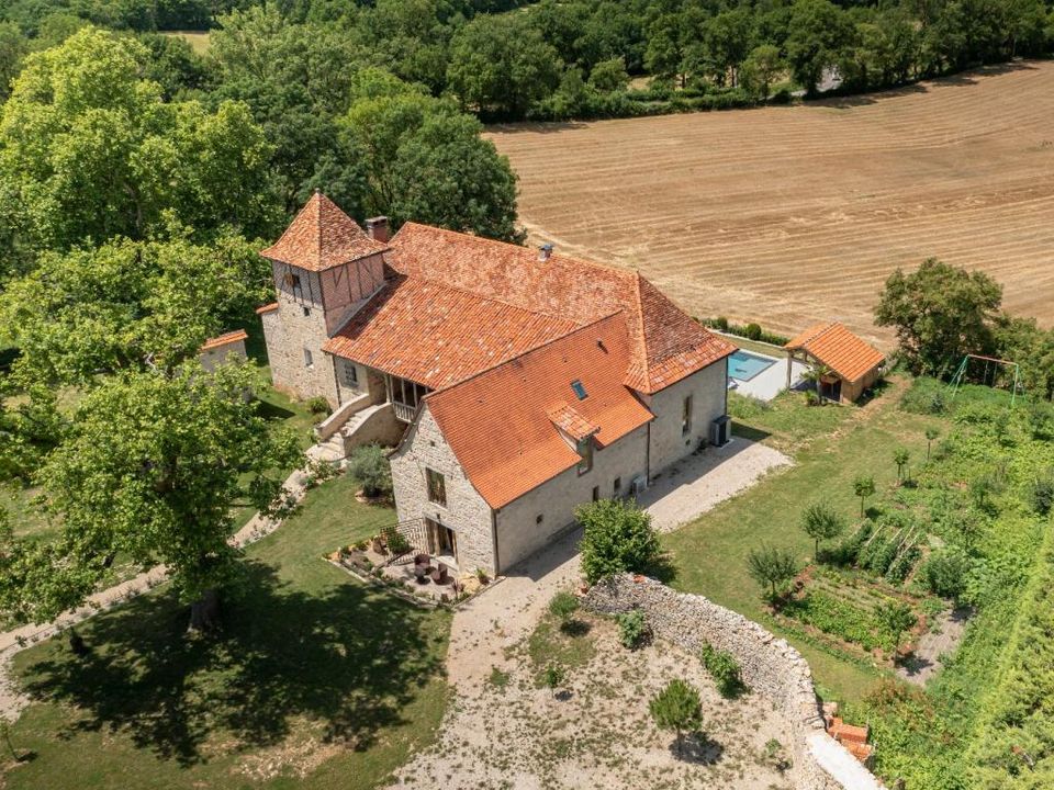 Villa i Figeac, Lot - bilde 1