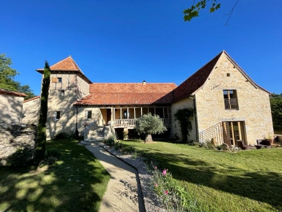 Villa i Figeac, Lot - bilde 2