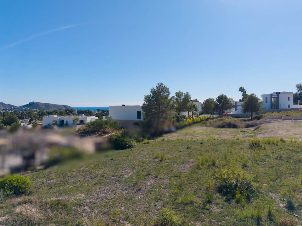 Helårsgrund i Moraira, Alicante - foto 1