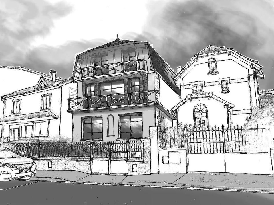 Villa i Clamart, Hauts-de-Seine - foto 1