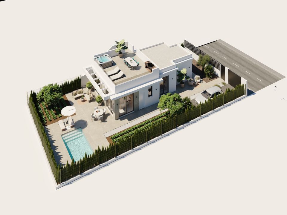 Villa i Fuente Alamo, Murcia - foto 1