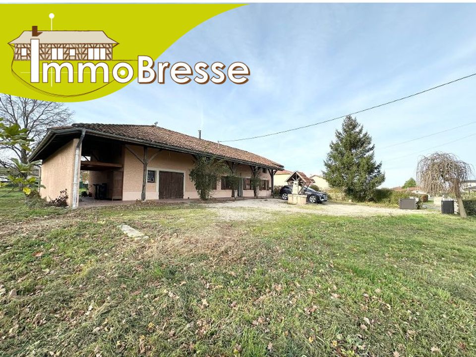 Farm hus i Saint-Julien-sur-Reyssouze, Ain - foto 1