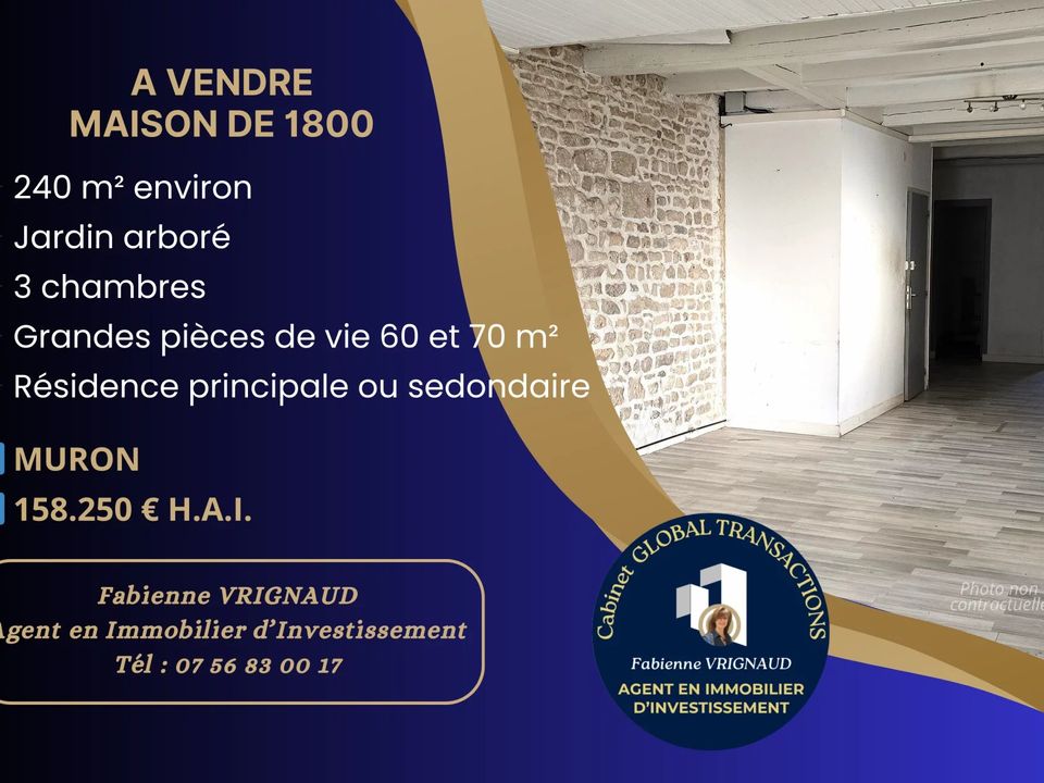 Villa i Muron, Charente-Maritime - foto 1