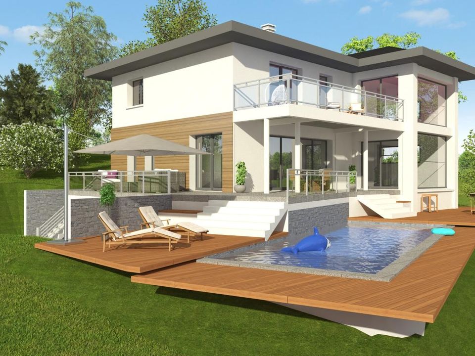 Villa i Bossey, Haute-Savoie - foto 1