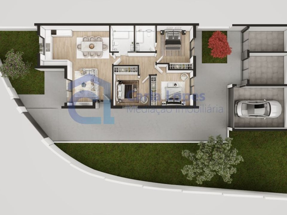 Bungalow i Santa Maria da Feira, Aveiro - foto 4