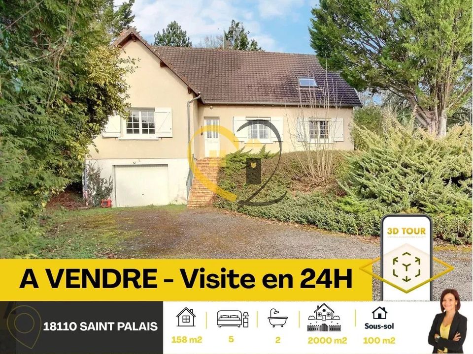 Landejendom i Saint-Palais, Cher - foto 1