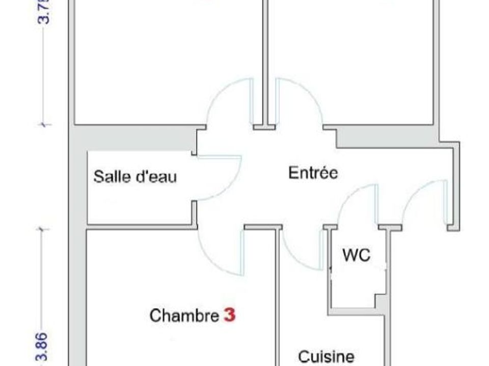 1-Zimmerwohnung in Vincennes, Val-de-Marne - Foto 5