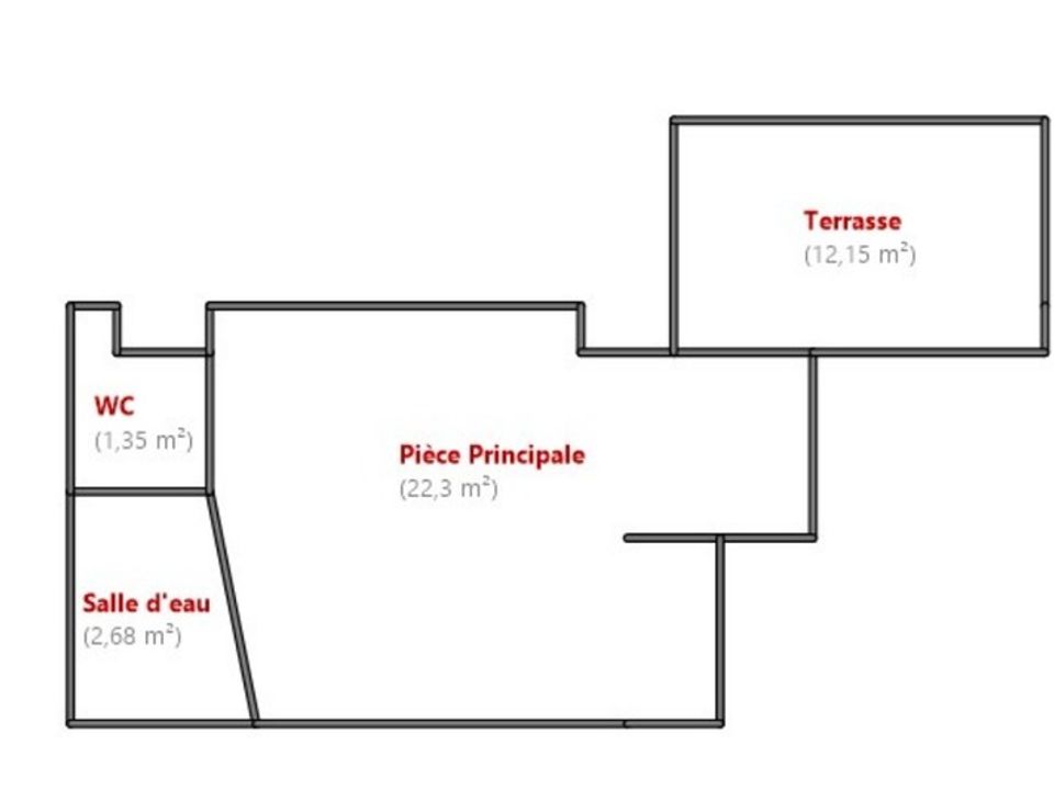 1-Zimmerwohnung in Voreppe, Isere - Foto 4