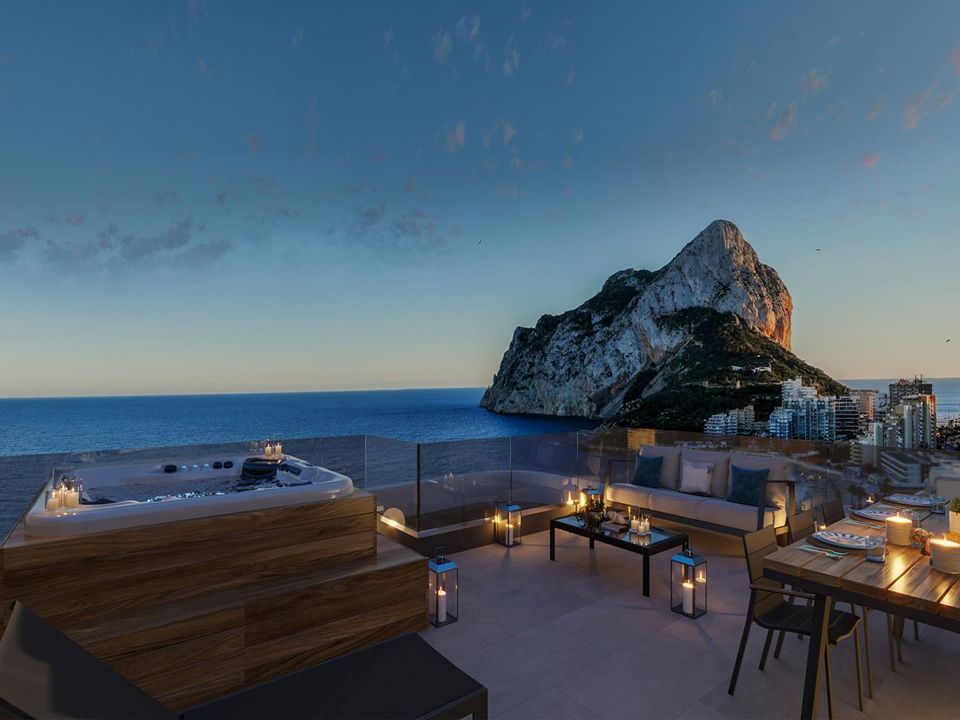 Penthouse i Calpe, Alicante - foto 1